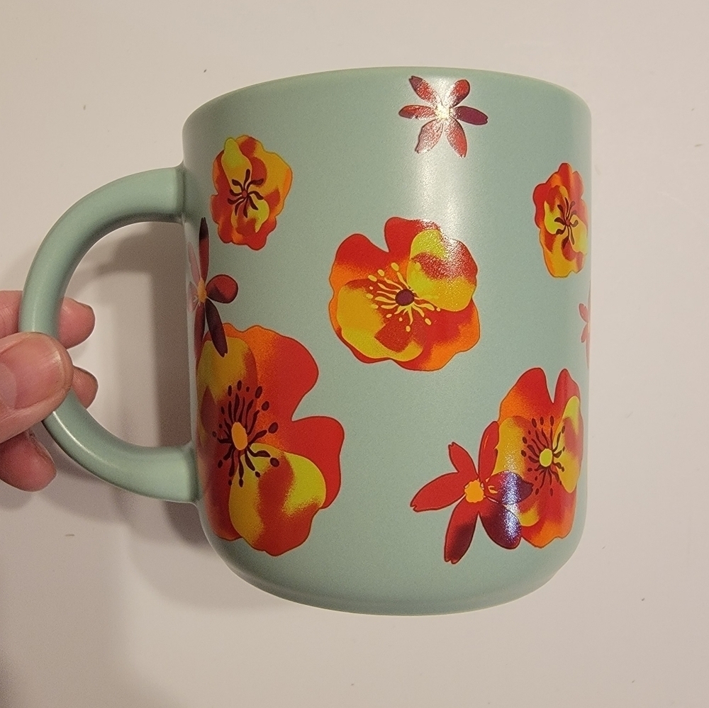 NWT Starbucks 2024 Limited Edition LATAM Floral Ceramic Mug